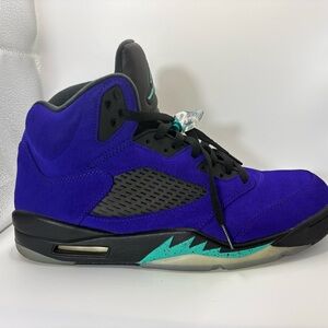 Jordan Athletic Shoes in Purple and Teal